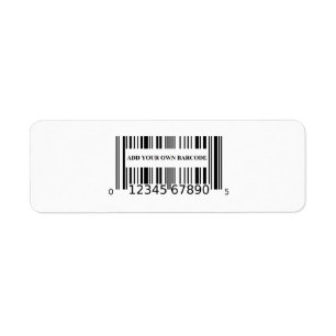 Streepjescode Barcode Labels Prijskaartjes Detailh