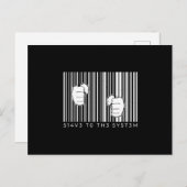 streepjescode briefkaart (Voorkant / Achterkant)