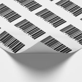 streepjescode cadeaupapier (Hoek)