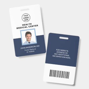 Streepjescode ID Medische Gezondheidszorg Kliniek Badge