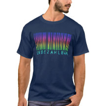 Streepjescode "ONBETALBAAR" Regenboog Kleuren