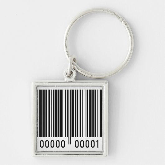 streepjescode sleutelhanger (Voorkant)