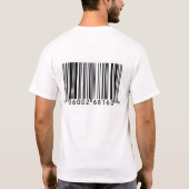 streepjescode t-shirt (Achterkant)