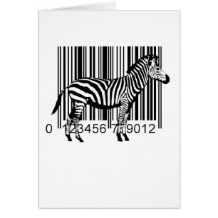 Streepjescode Zebra