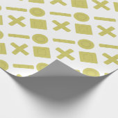 streepjespictogrammen cadeaupapier (Hoek)