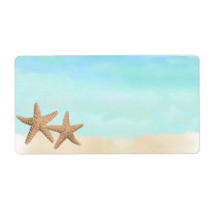 Streepjesthema Verzendlabels Etiket