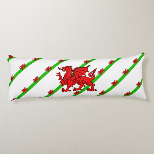 Streepjesvlag Lichaamskussen (Achterkant)