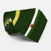 Streepjesvlag Stropdas (Opgerold)