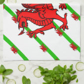 Streepjesvlag Theedoek (Gevouwen)