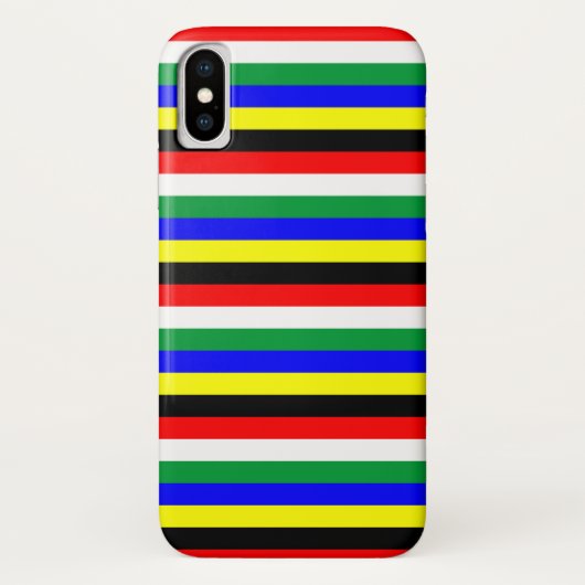 Streepstreeksymbool Zuid-Afrika Case-Mate iPhone Case (Achterkant)