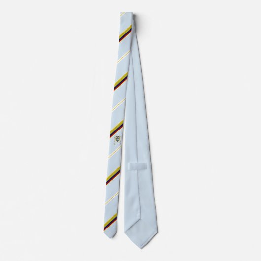 Streepvlag van Colombia Stropdas (Achterkant)