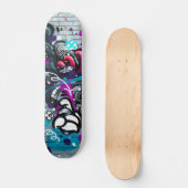 Street Art Graffiti Skateboard (Voorkant)