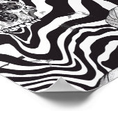 Street Art Skull Poster Design A11 (Coin)