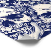 Street Art Skull Poster Design A27 (Coin)
