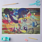 Street art tissuepapier (Craft)