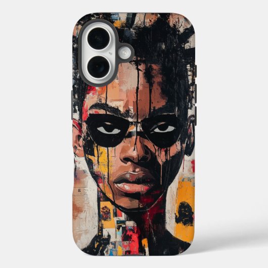 Street Art Vibes Bold Collage Telefoonhoes Case-Mate iPhone Case (Achterkant)