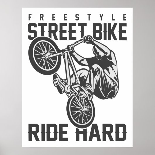 Street Bike poster (Voorkant)