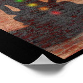 Street Buddha met Chakras Poster (Hoek)