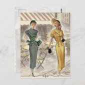 Street Cafe Briefkaart (Voorkant / Achterkant)