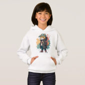 Street Cat Vibes Kids T-Shirt Design – Trendy (Devant entier)