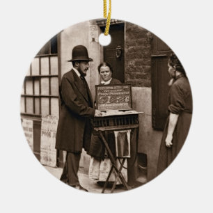 Street Doctor, 1876-77 (houtburytype) Keramisch Ornament