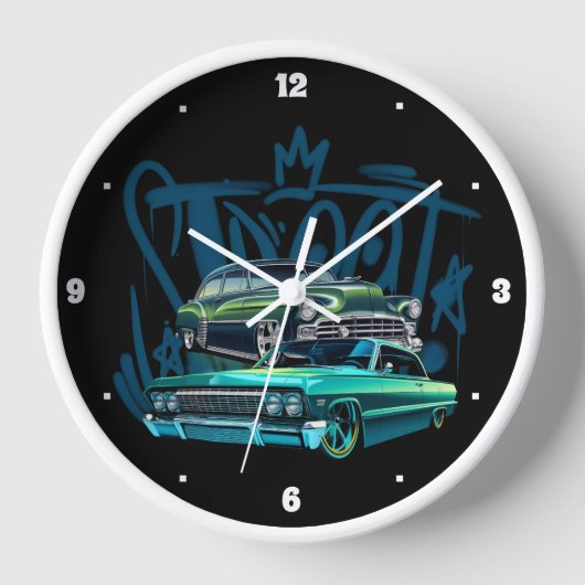 Street Fifties Sixties  Auto's Black Trees (Voorkant)