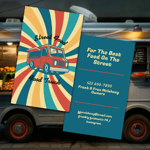 Street Food Truck Visitekaartje