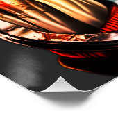 Street Hustle Urban King Premium Glossy Poster (Coin)