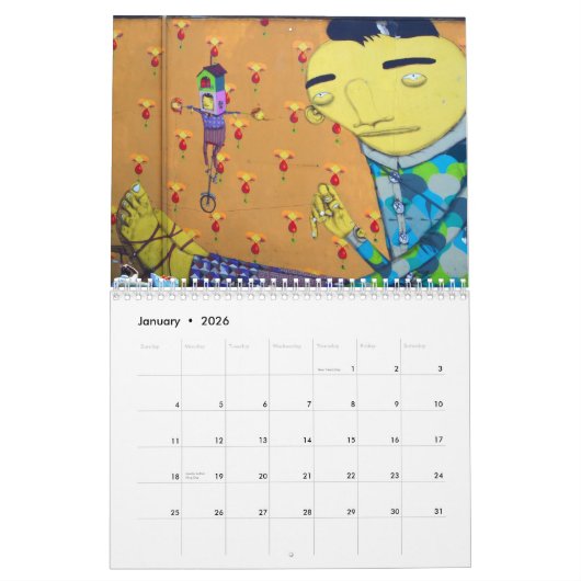 STREET KALENDER (Jan 2026)