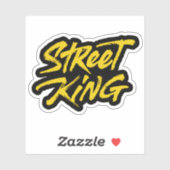 Street King Sticker (Vel)