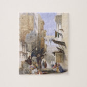 Street Leading to El Azhar, Grand Cairo, pub. 1846 Legpuzzel (Verticaal)