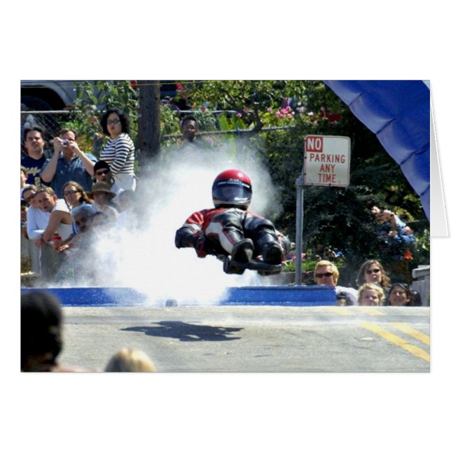 Street Luge (Voorkant Horizontaal)