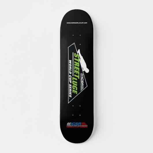 Street Luge World Cup Deck Skateboard (Voorkant)