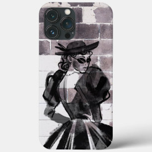 Street Muse: Mode op de muur iPhone 13 Pro Max Hoesje