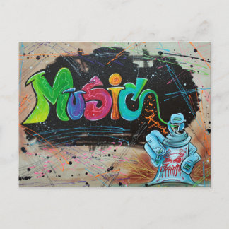 Street Music Briefkaart