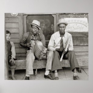 Street Musicians, 1938. foto Poster