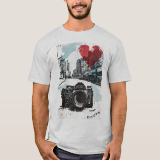 Street Photography with heart and Cityscape T-shirt