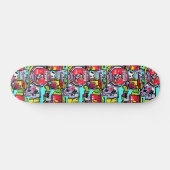 STREET POP ART SKATEBOARD (Horizontaal)