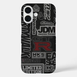 Street Racer Graffiti iPhone 16 Hoesje