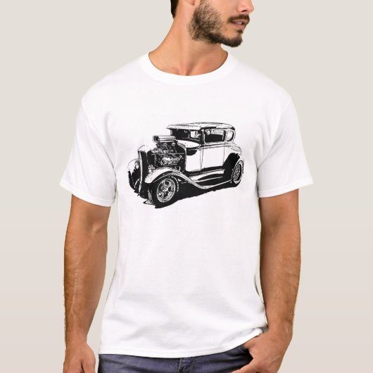 Street Rod Drawing T-shirt (Voorkant)