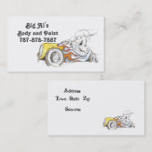 Street Rod Visitekaartjes (Voorkant / Achterkant)