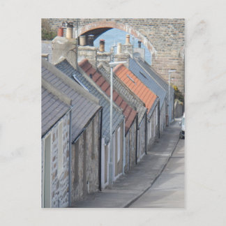 Street Scene - Cullen, Moray, Schotland Briefkaart