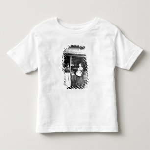 Street scene in Victoriaans Londen Kinder Shirts
