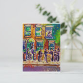 Street Scene J1 Briefkaart (Staand voorkant)