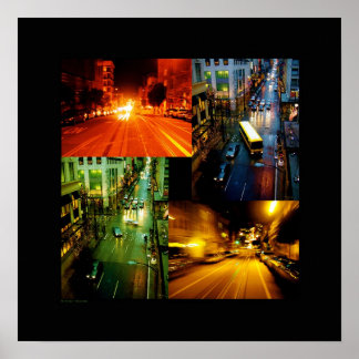 Street Scene Poster