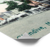 Street SceneGlendive, MT Poster (Hoek)