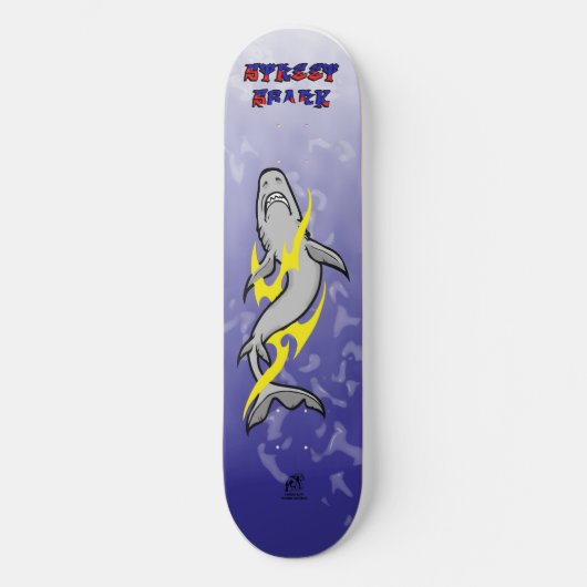 Street Shark Skateboard (Voorkant)