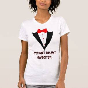 Street Smart Wall Street Dual Identity Investor T-shirt