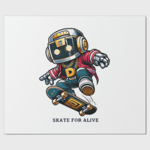 Street Style Skate Serie Cadeaupapier