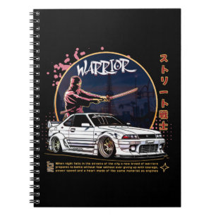 Street Warrior Samurai - Skyline Driver Notitieboek